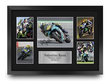 Valentino Rossi A3 gerahmtes