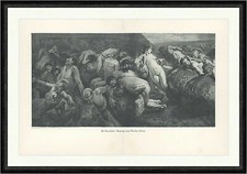 Gesang aus Dantes Hölle M. Benedito Göttliche Komödie Figuren  Faksimile_C 1700