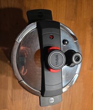 Woll Schnellkochtopf Deckel Dünsteinsatz Edelstahl 22 cm 6L Spülmaschinegeeignet