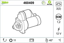 Valeo 460409 Starter for