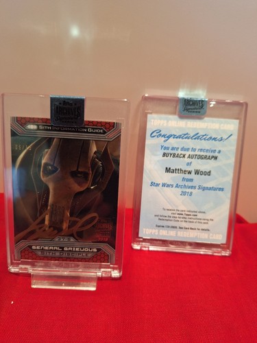 Star wars topps signature - wars,