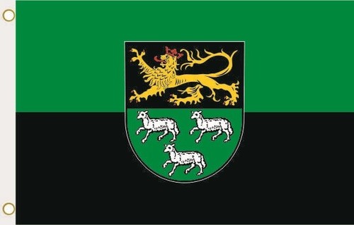 Fahne flagge lambrecht - fahne, (pfalz)