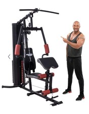 Kraftstation 50in1 Profi Fitnessstation MK500 Pro - 60 kg Gewichtblock&Butterfly