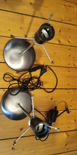 Tischlampe Fuß 2 Stück Silber Stehlampe Licht Lampe Fuß DIY