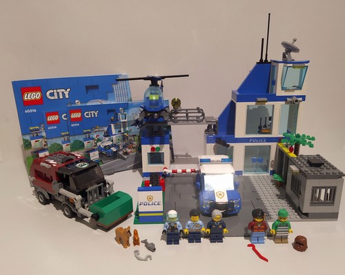 Lego city polizeiwache - polizeiwache, /