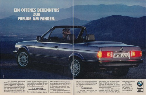 Bmw 320i cabrio - 320i, (e30)