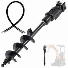 Erdbohrer-Anbaugerät mit