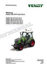 FENDT 200 V/F/P 207 V/F 208