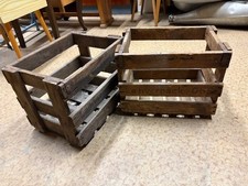 2 x alte Holzkisten