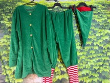 Weihnachtskostüm / Weihnachtsmann Helfer / Weihnachts-Elf Kostüm Herren  Gr. L