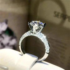 Rund diamant solitär - diamant,