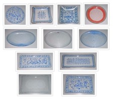 Kuchenteller Glasplatte Kuchenplatte Ostalgie DDR - verschiedene Varianten