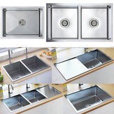 Edelstahl Küchenspüle Eckig