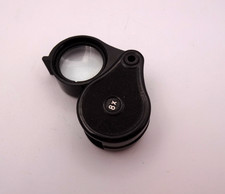 Lupe Einschlaglupe DDR Bakelit