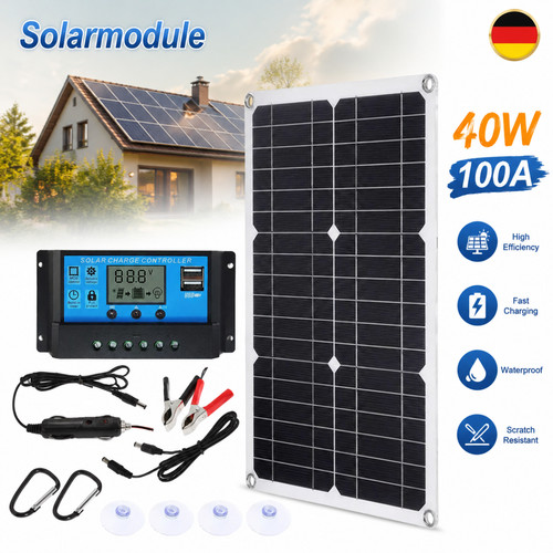 Watt 100a solarpanel set - 40,