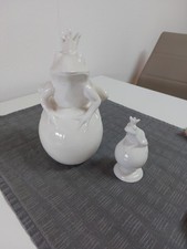 Porzellanfigur Froschkönig