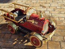 Kinder Feuerwehr Tretauto Auch für Sammler und Liebhaber mit Licht