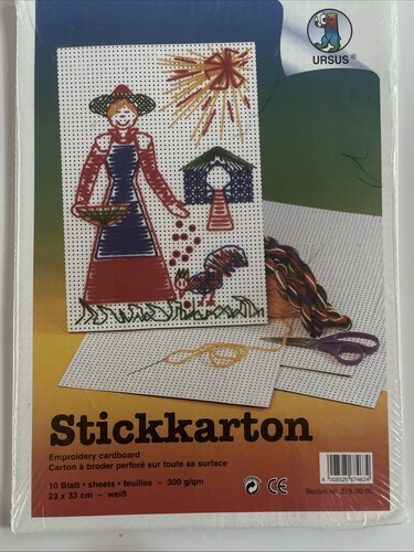 Bastelartikel/Stick-Karton
