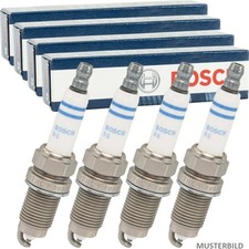 4X BOSCH ZÜNDKERZE FÜR VW