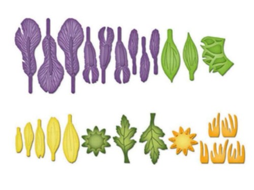 Stanzschablone blumen create - create, a