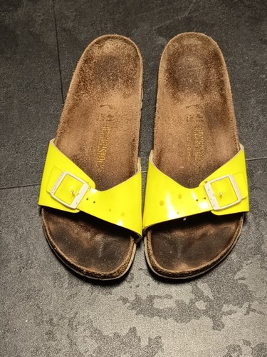 Neongelbe birkenstock madrid - neongelbe,