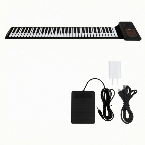 Roll piano mit pedal - roll-up-piano,