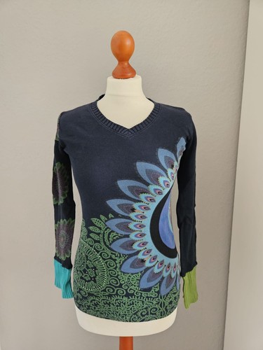 Desigual pullover blau - desigual,