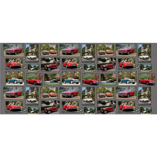 Classic cars patchwork 100 - mg,