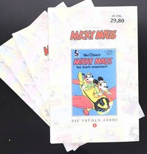 Micky Maus Die frühen Jahre Auswahl Band 1-12 HC Comic Album Ehapa 1951-1955