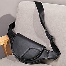 Herren Leder Crossbody