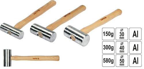 Tlg set ausbeulhammer 40 - 3,