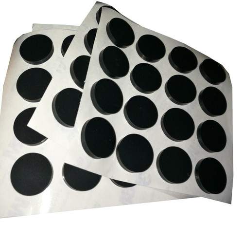 Selbstklebende gummi pads - selbstklebende,