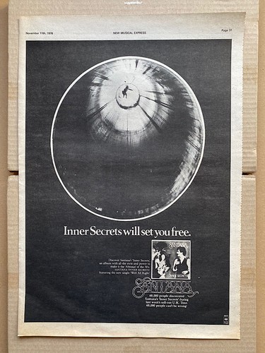 Santana inner secrets - secrets, poster