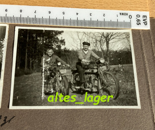 Orginal foto vorkrieg motorrad - orginal,