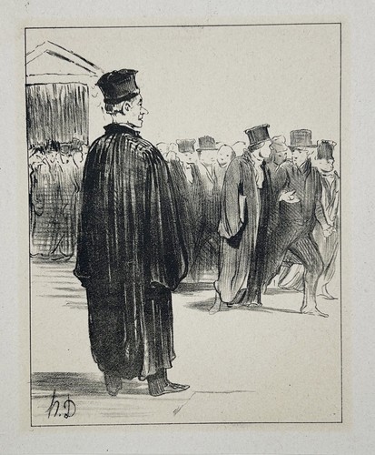 Honore daumier anwalt - daumier,