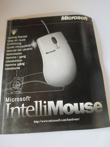 Microsoft intellimouse getting - microsoft,