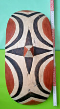 Schild/ Vintage Tribal-Traditionelles Tanzschild Tutsie Ruanda 1980er 