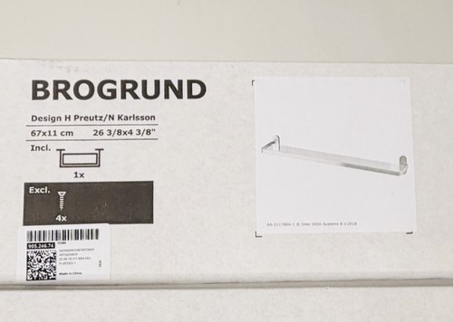 Ikea brogrund glasregal - brogrund,