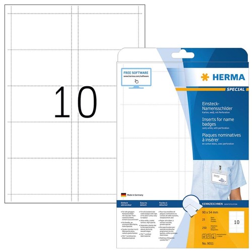Herma einsteck namensschilder - herma,