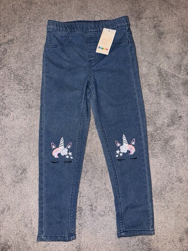 Kinder jeans jeggins einhorn - jeggins,