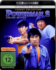 Powerman 2 4K Ultra HD + Blu-ray - Jackie Chan UHD+BLU-RAY-NEU OVP HONGKONG 