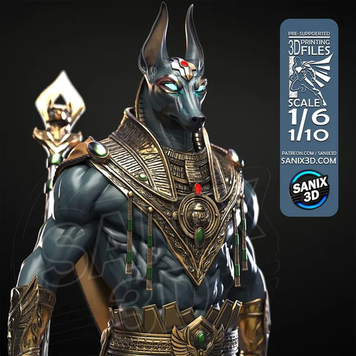 Anubis 1 24 - 1/4-1/24,, figur