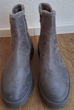 neue graue Boots für Damen