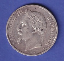 Frankreich Silbermünze 5