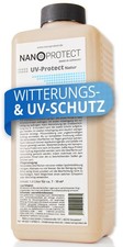 Nanoprotect UV-Protect | 1 L | Holzöl außen | Witterungsschutz | Holzpflegeöl