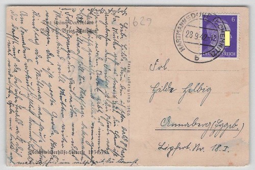 Reich bildpostkarte p - bildpostkarte, 254