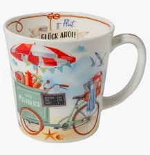 Tasse Meerblick Fahrrad