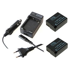2x Akku und Ladegerät für