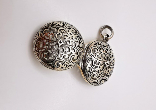 Medaillon filigrane 925 - ,