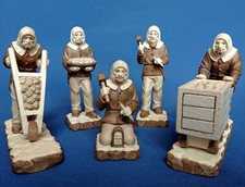 Erzgebirge Bergleute klein